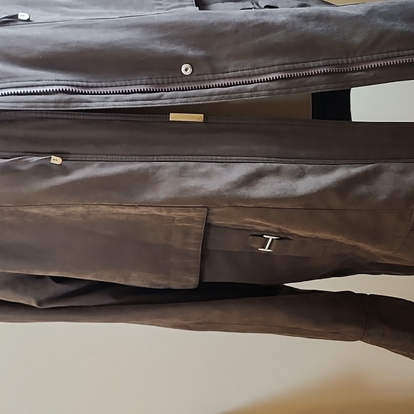 Fleet Street Ltd. Men's Brown Coat/Jacket with Detachable Flannel Lining & Hood - Picture 5 of 12